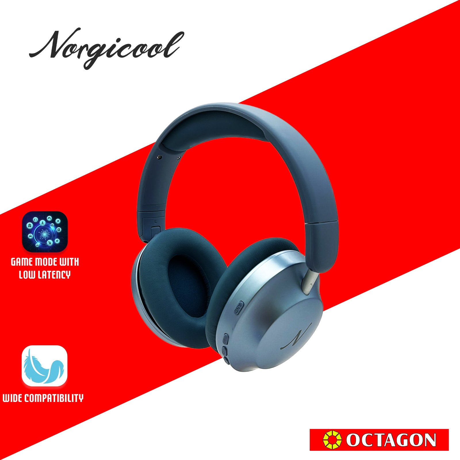 NORGICOOL H6080-BL BT5.4 HEADSET