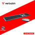 VERBATIM 66751 WIRELESS KEYBOARD & MOUSE COMBO SCISSORS KEYS SILENT (GREY)
