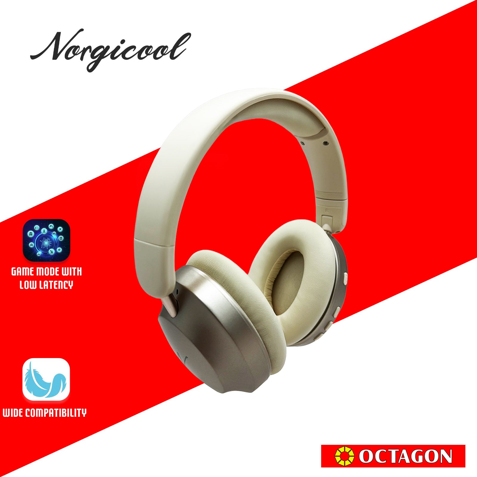 NORGICOOL H6080-BL BT5.4 HEADSET