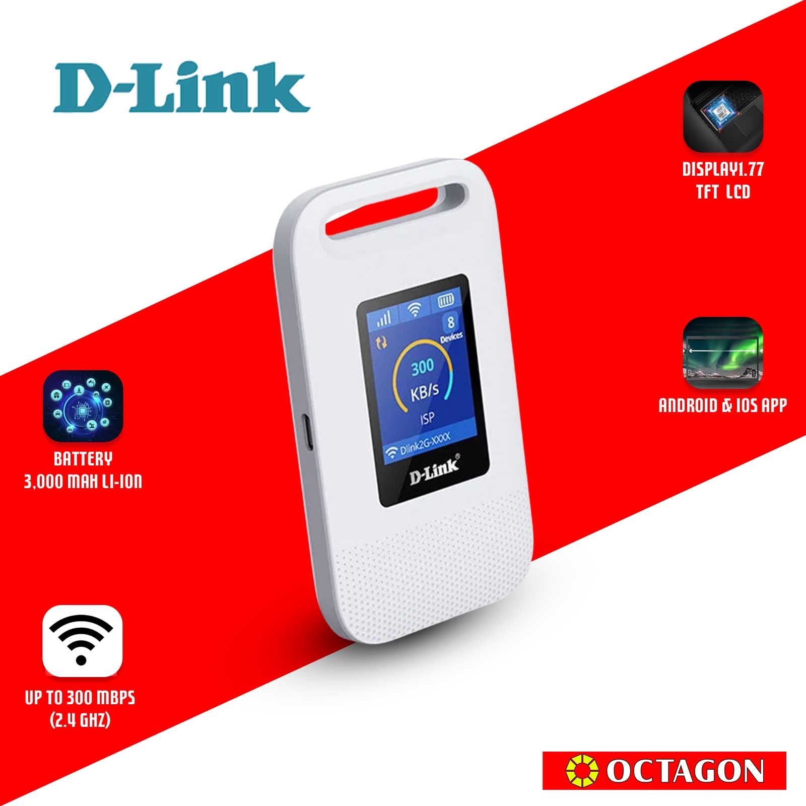 DLINK DWR-932M 4G LTE MOBILE ROUTER