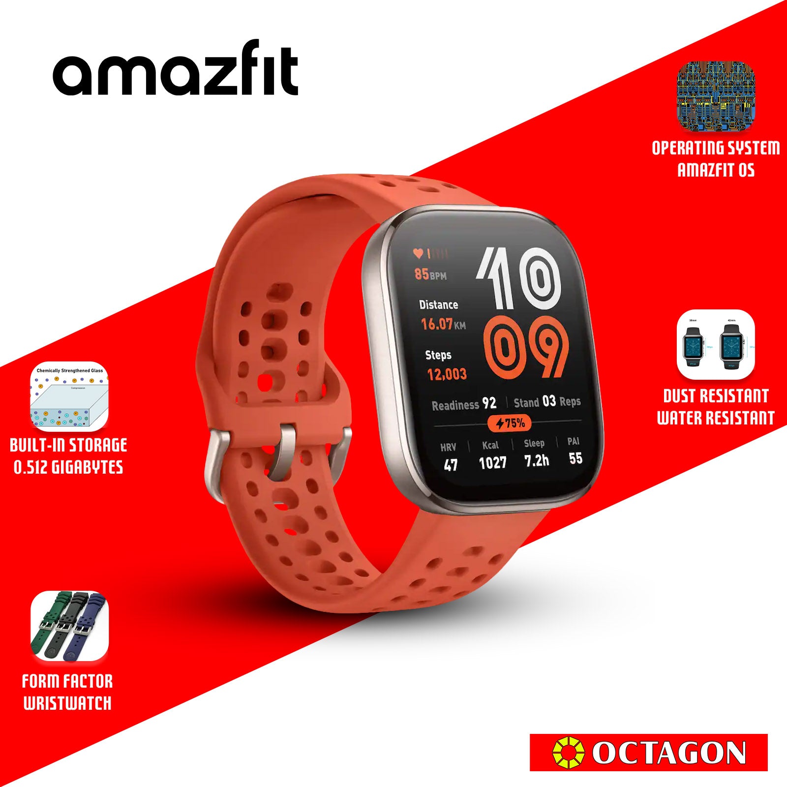 AMAZFIT BIP 6 RED