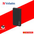 VERBATIM 66439 10000MAH LIGHTWEIGHT POWER PACK PD 18W + QC 3.0 18W (GREY)