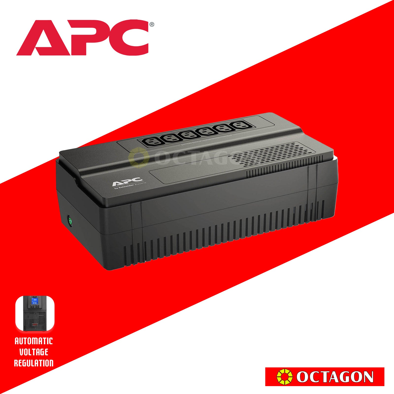 APC BACK-UPS BV1000I-MS 1000VA/600W/230V