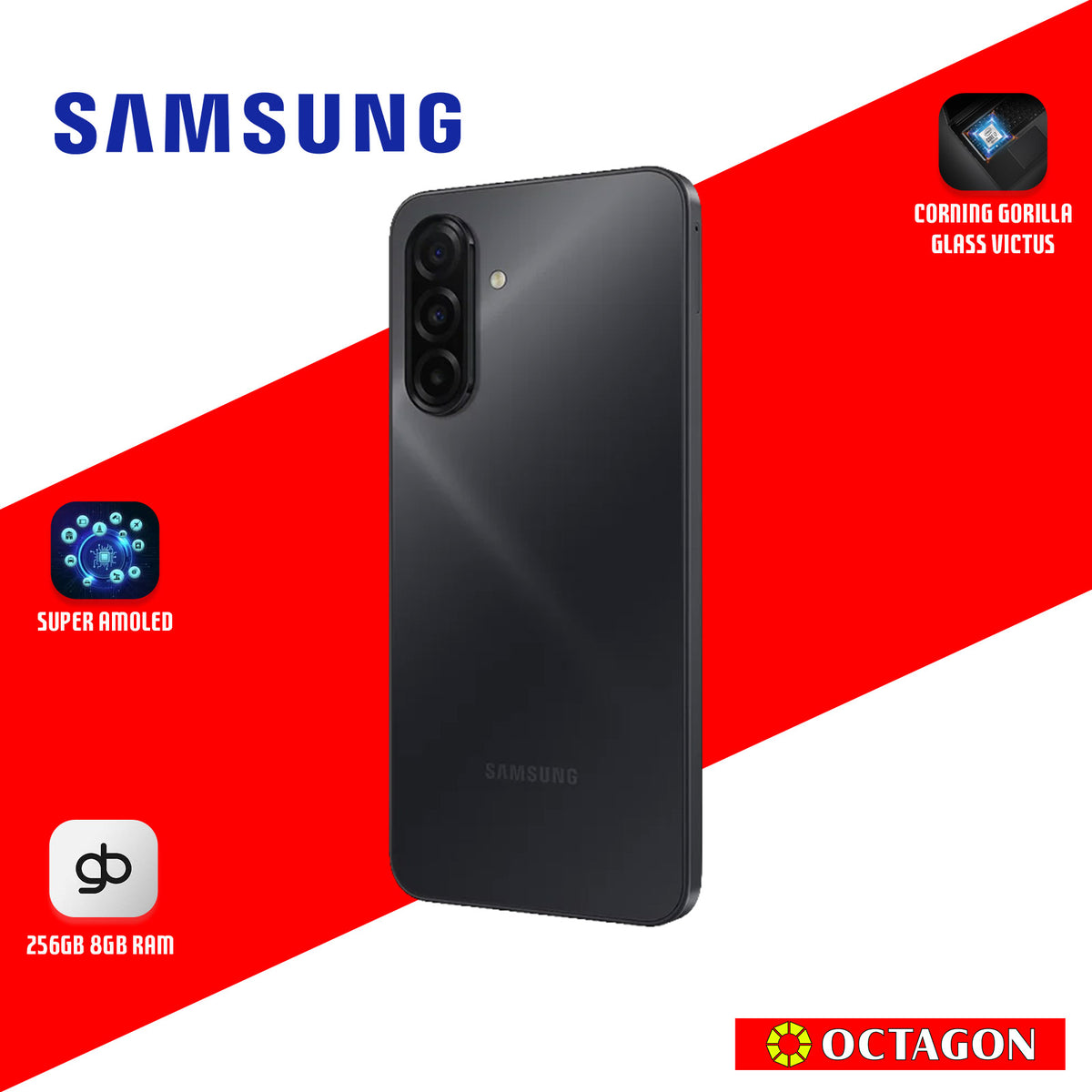SAMSUNG GALAXY A17 LTE 8GB 256GB BLACK