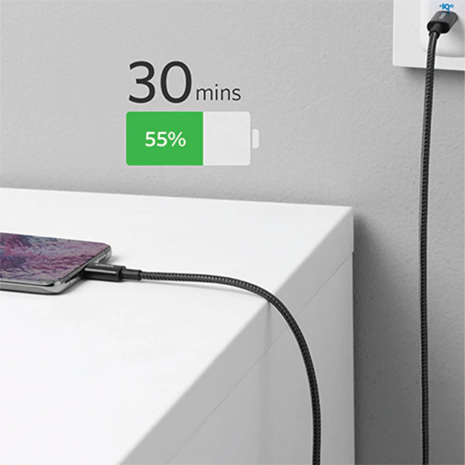 ANKER A8033H11 USB C PD 2.0 CABLE 6FT