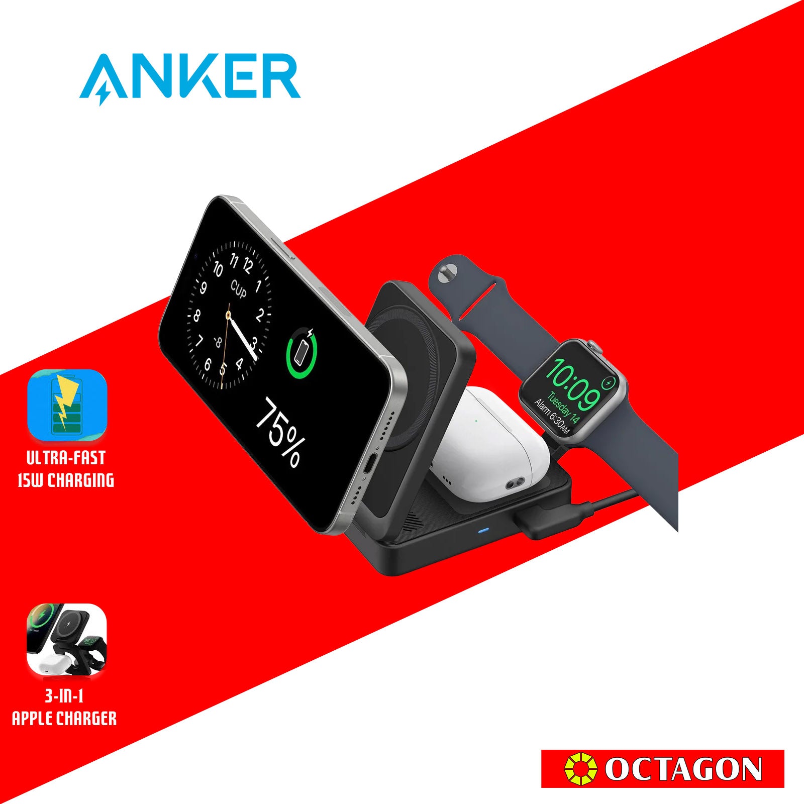 ANKER MAGGO WIRELESS CHARGING