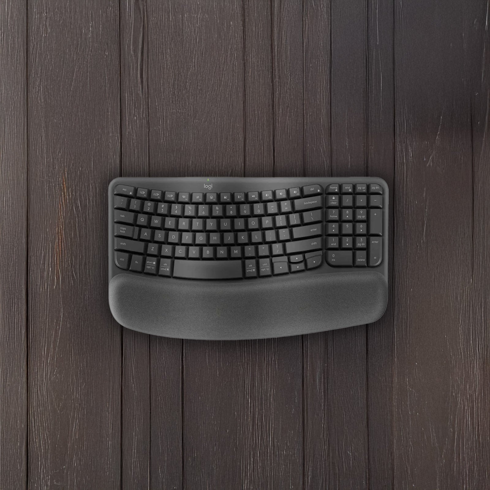 LOGITECH WAVE KEYS GRAPHITE KEYBOARD