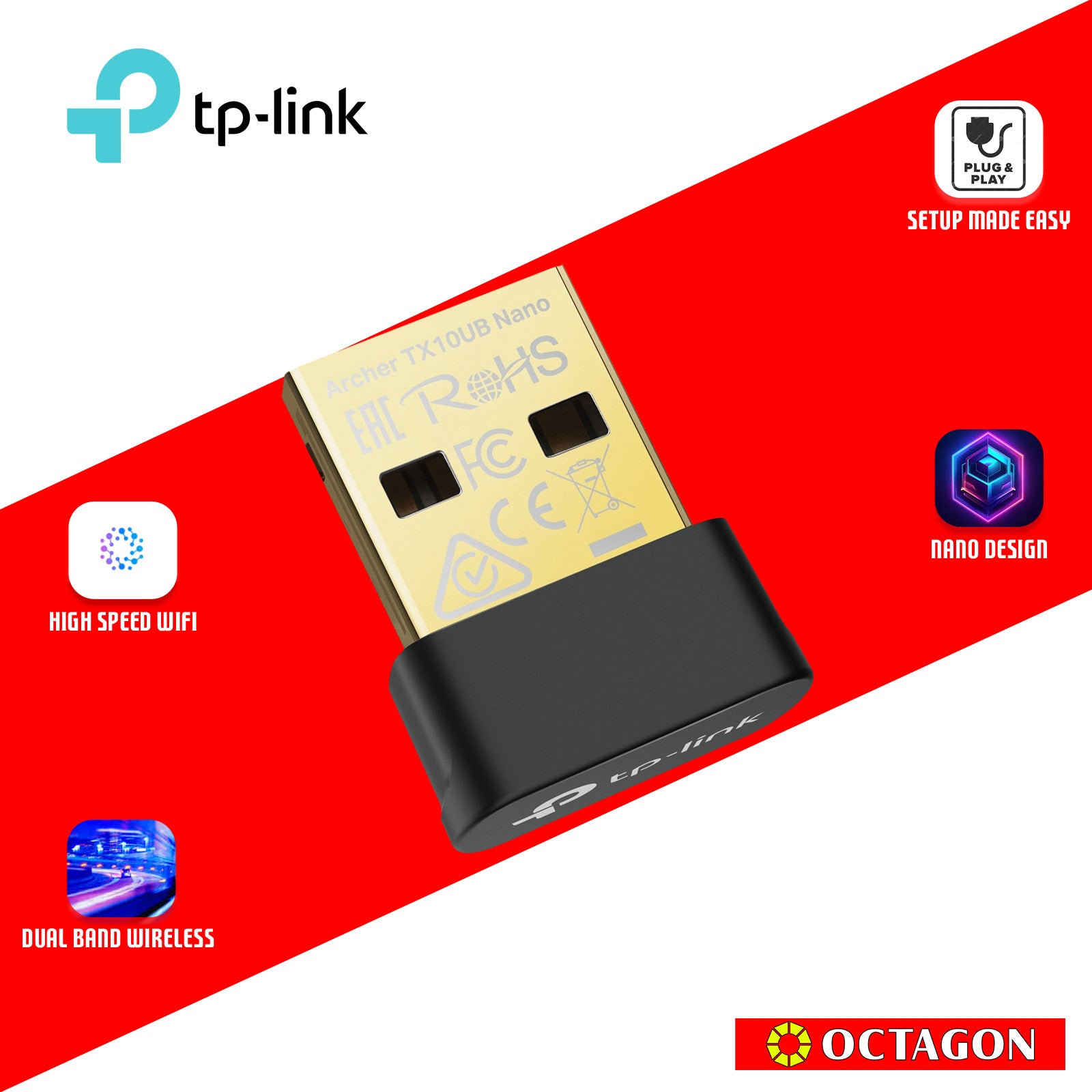 TPLINK ARCHER TX10UB NANO