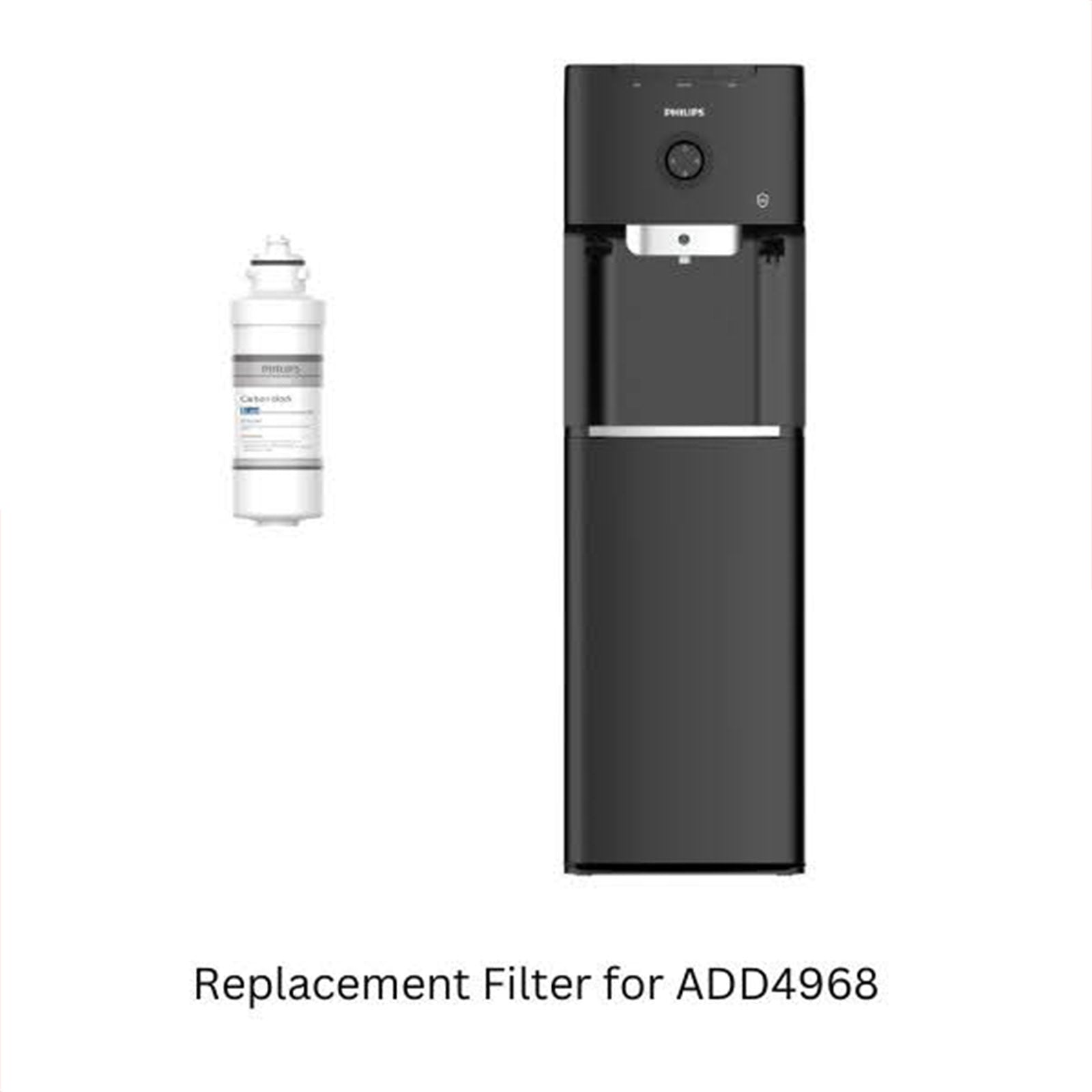 PHILIPS WATER ADD502 CARBON BLOCK GALLON DISPENSER REPLACEMENT FILTER 4000L 12MOS