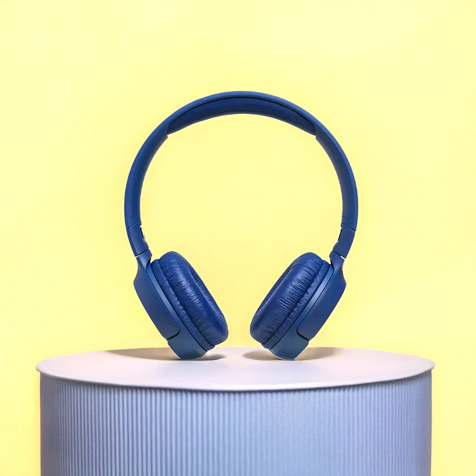 JBL T500 BLUE WIRE ON EAR HEAD PHONE