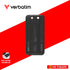 VERBATIM 66972 BLACK CHARGENGO 10K MAH 22.5W POWERBANK W/ BUILT-IN LIGHTNING & TYPE-C CABLE + DIGITAL DISPLAY PD20W / QC3.0 18W / SUPERCHARGE 22.5W