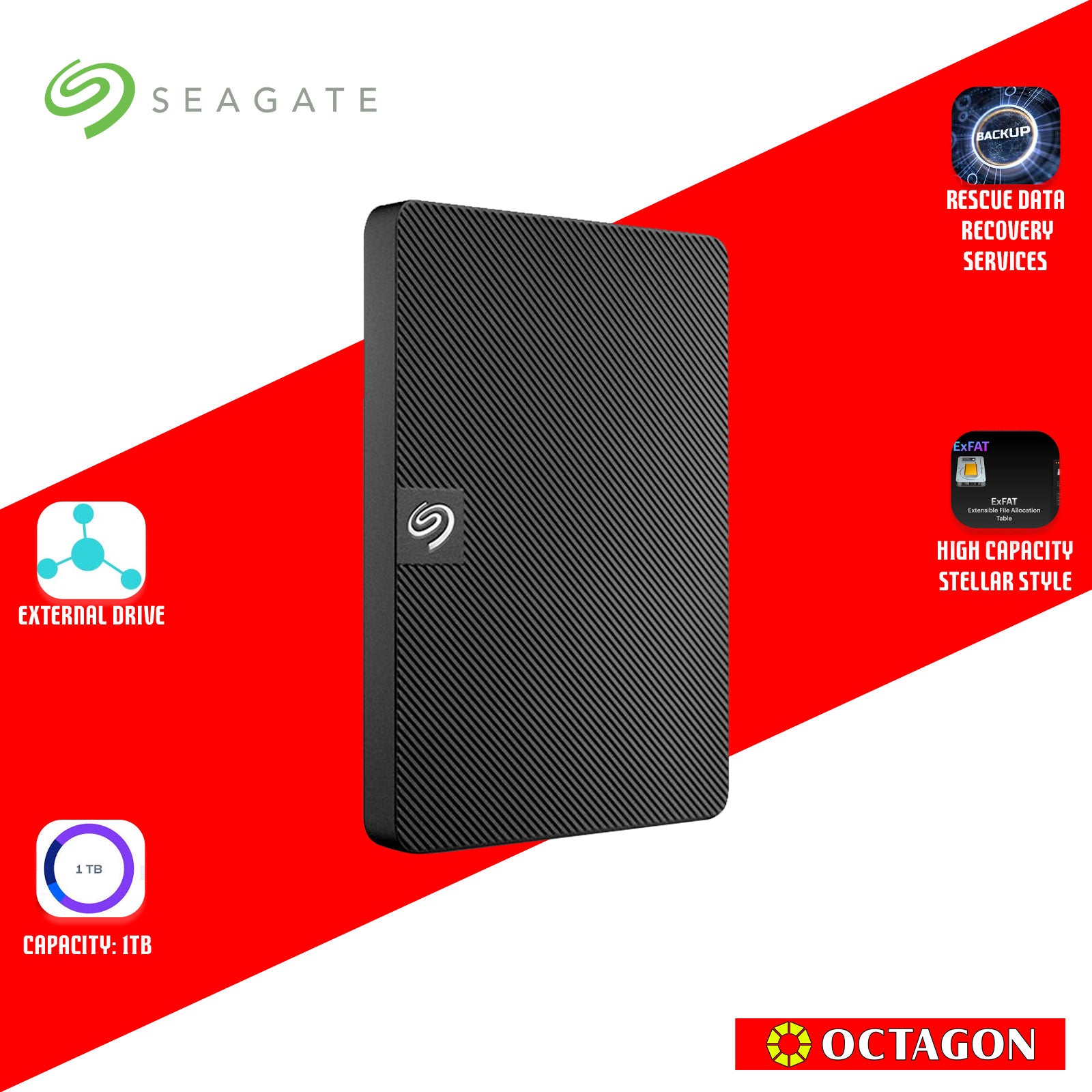 SEAGATE EXPANSION ONETOUCH