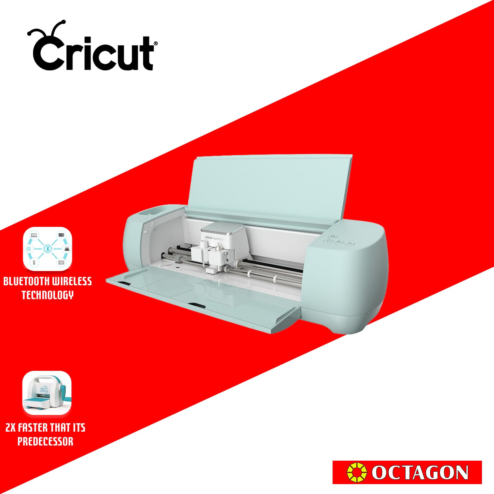 CRICUT EXPLORE 3 (2009803) SCAN & CUT MACHINE