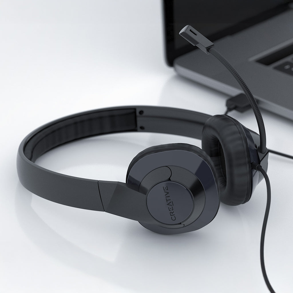 CREATIVE HS-720 V2 EF0960 HEADSET USB NOISE CANCELLING CONDENSER MIC