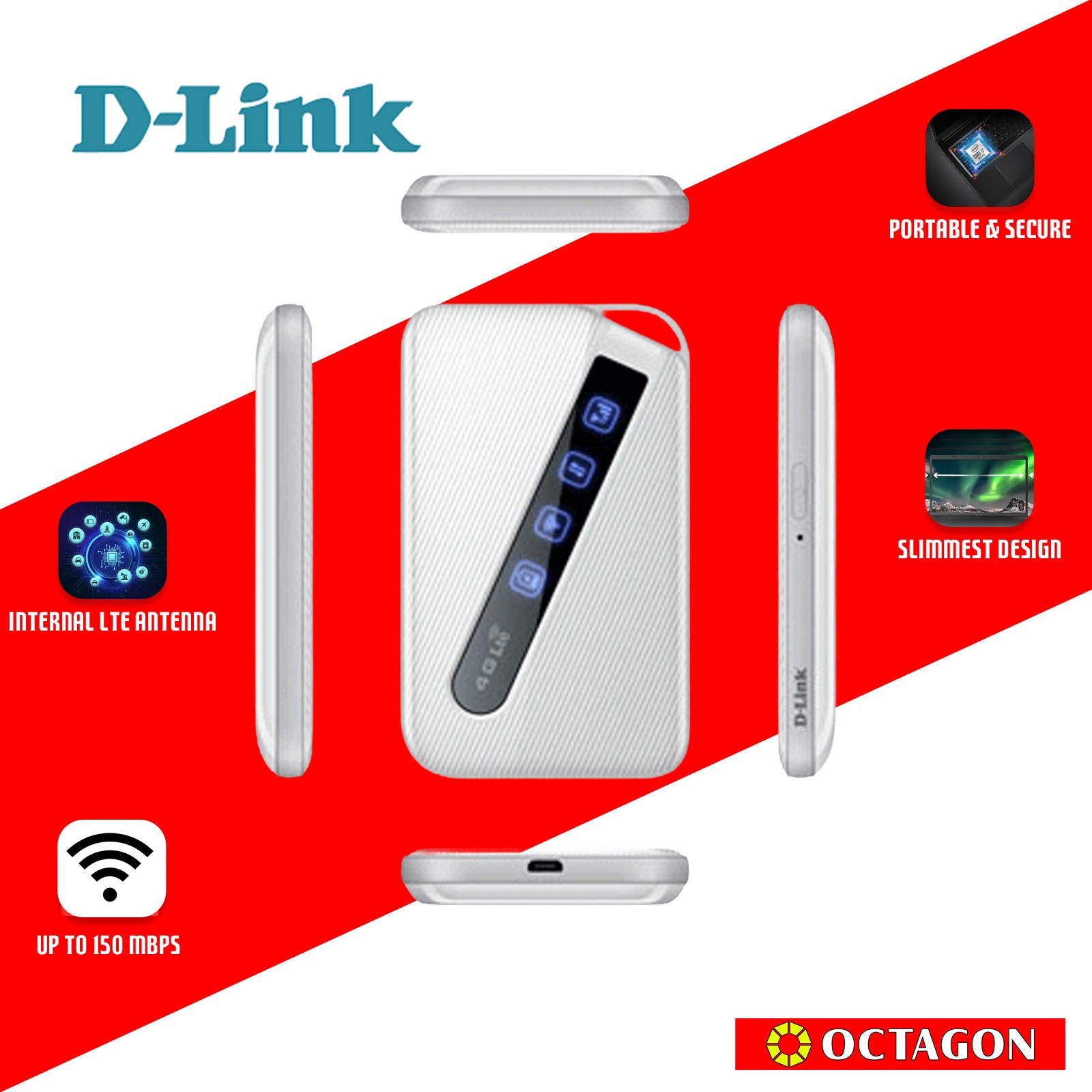 DLINK DWR-930M 4G LTE MOBILE ROUTER