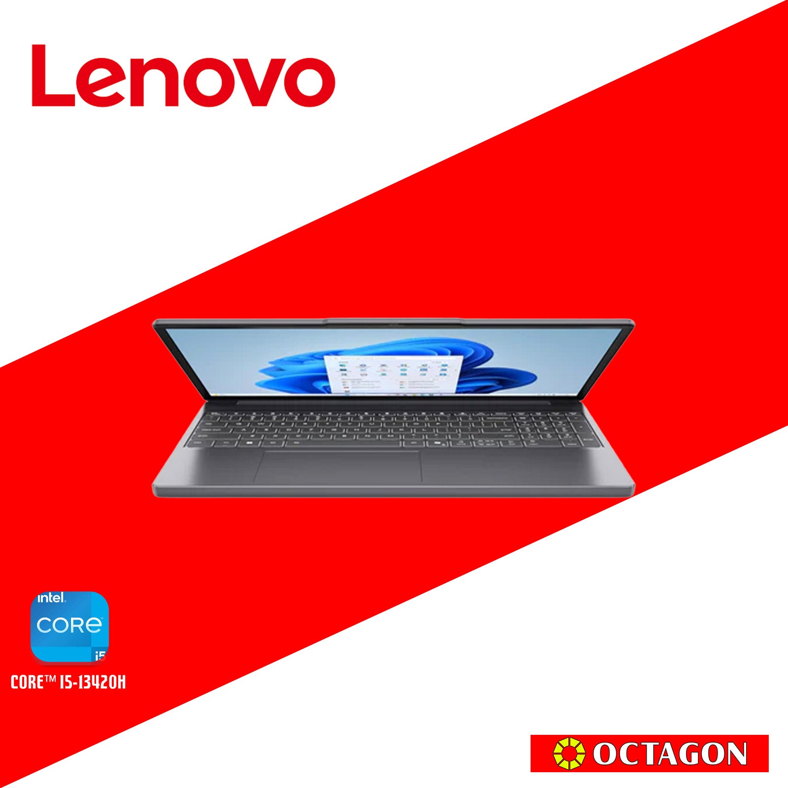 LENOVO IP S3-15 (83K100H5PH)/ CORE I5 13420H/ 8GB/ 512GB SSD/ 15.3 WUXGA/ WIN 11/ OFFICE HOME 2024 + OFFICE 365 BASIC