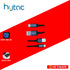 HYTAC HCC203C USB A TO TYPE C FAST CHARGING CABLE 5A 2M BLACK