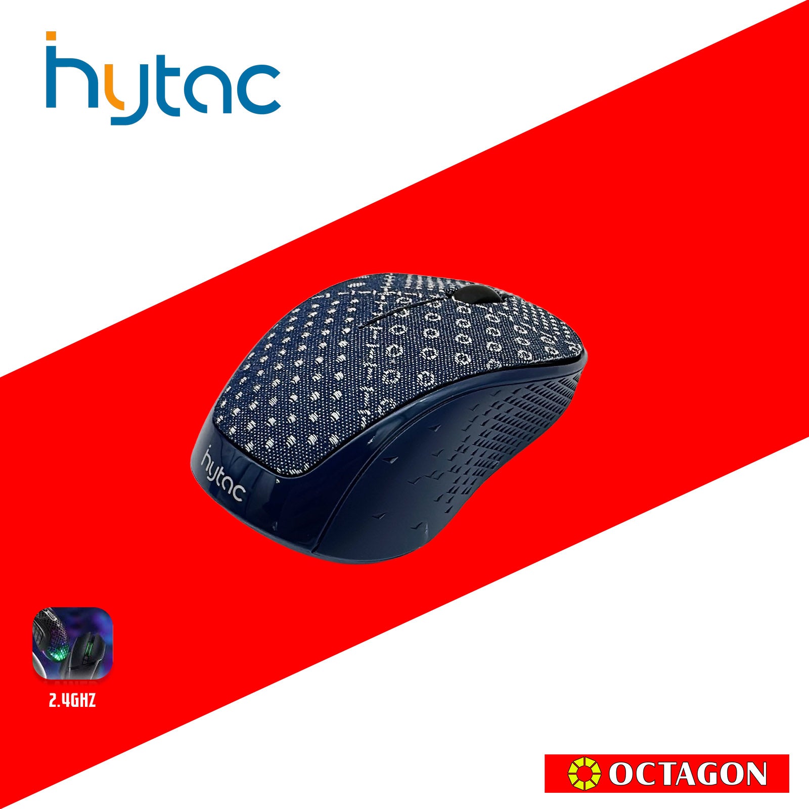 HYTAC HGS866J (J1) 1200DPI 2.4G WIRELESS SILENT MOUSE
