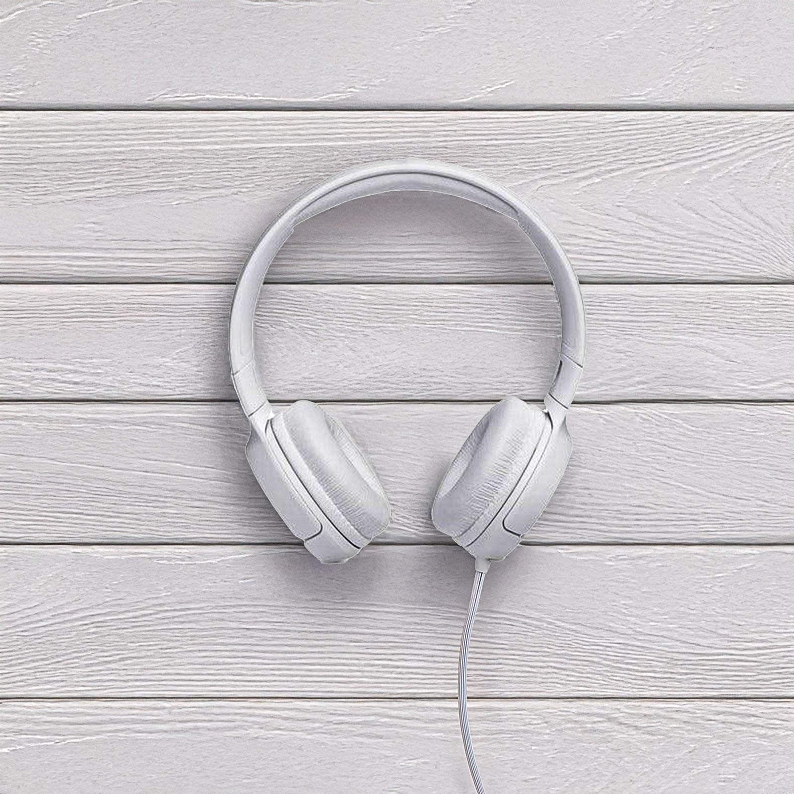 JBL T500 WHITE WIRED ON EAR HEADPHONE