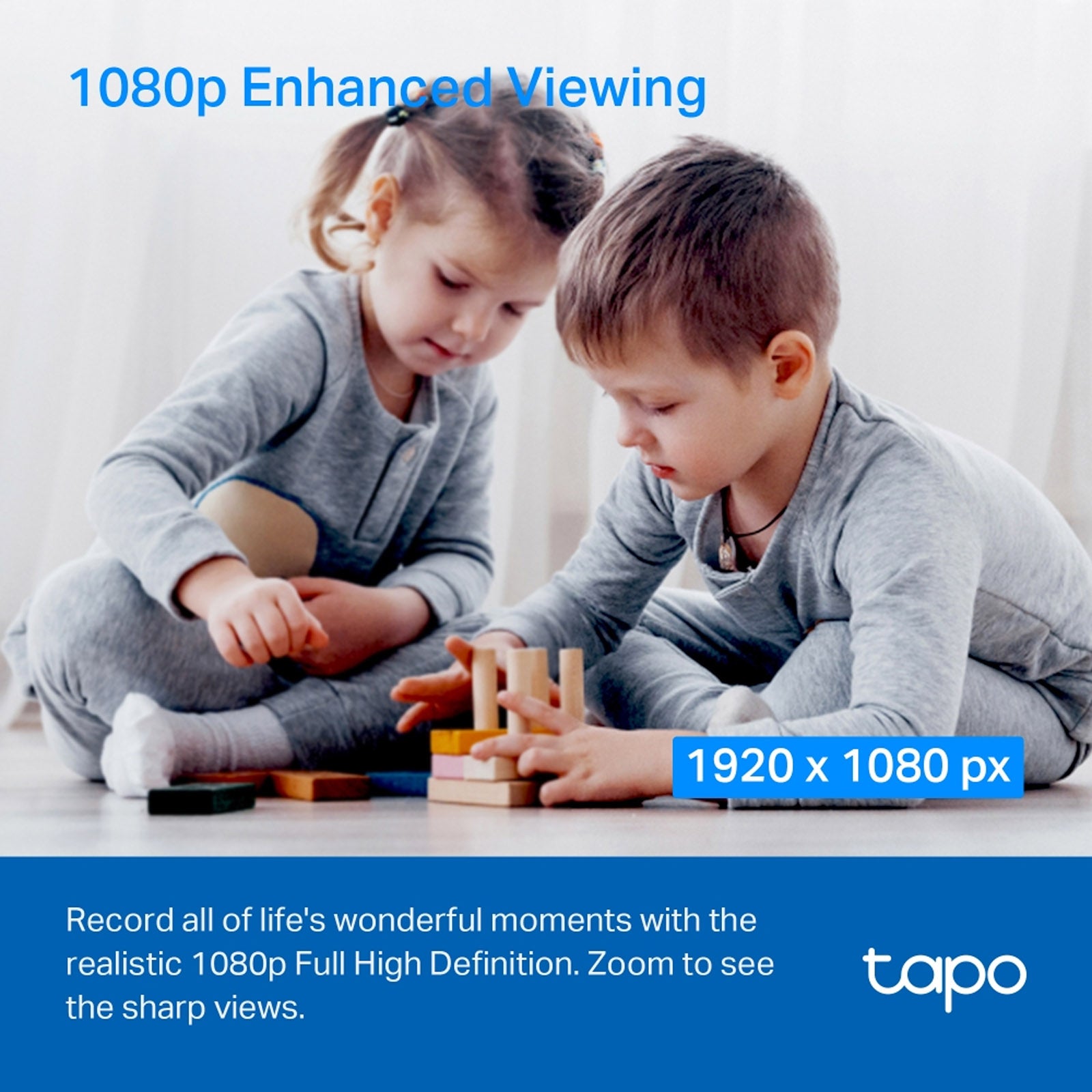 TPLINK TAPO C200C PAN/TILT HOME SECURITY WI-FI CAMERA