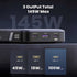 UGREEN PB205/90597A 25000MAH POWERBANK 145W TWO-WAY FAST CHARGING - SPACE GRAY