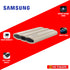 SAMSUNG T7 SHIELD 1TB BEIGE PORTABLE EXTERNAL SOLID STATE DRIVE