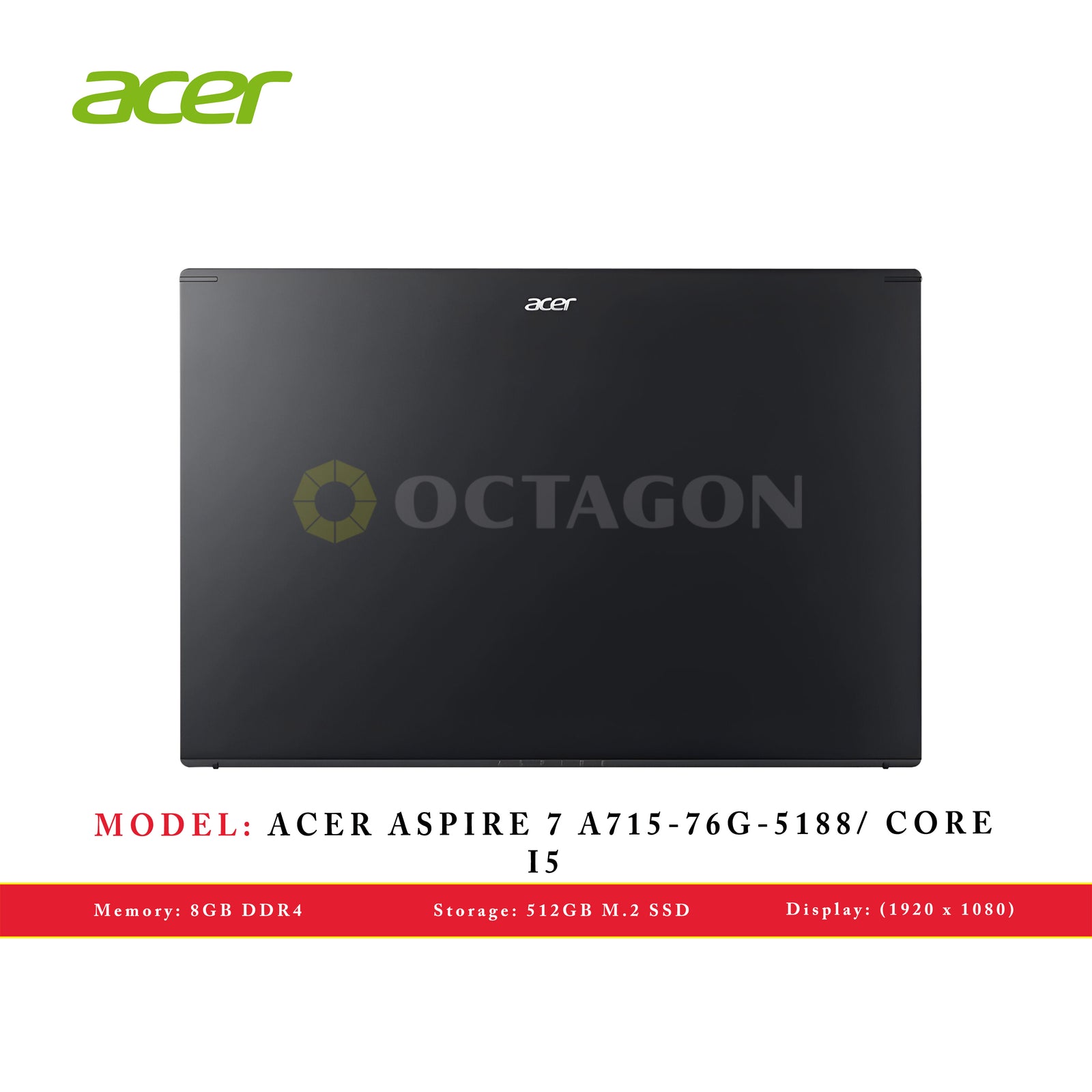 ACER ASPIRE 7 A715-76G-5188/ CORE I5