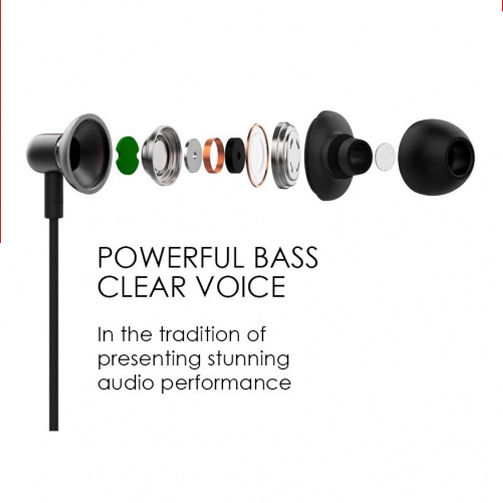 SONIC GEAR HYPERBASS BUDS 1 GUN METAL EARPHONE