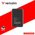 VERBATIM 32245 MAGNETIC WL 10000 MAH POWER PACK MCP - PD 20W MWC 15W BLACK