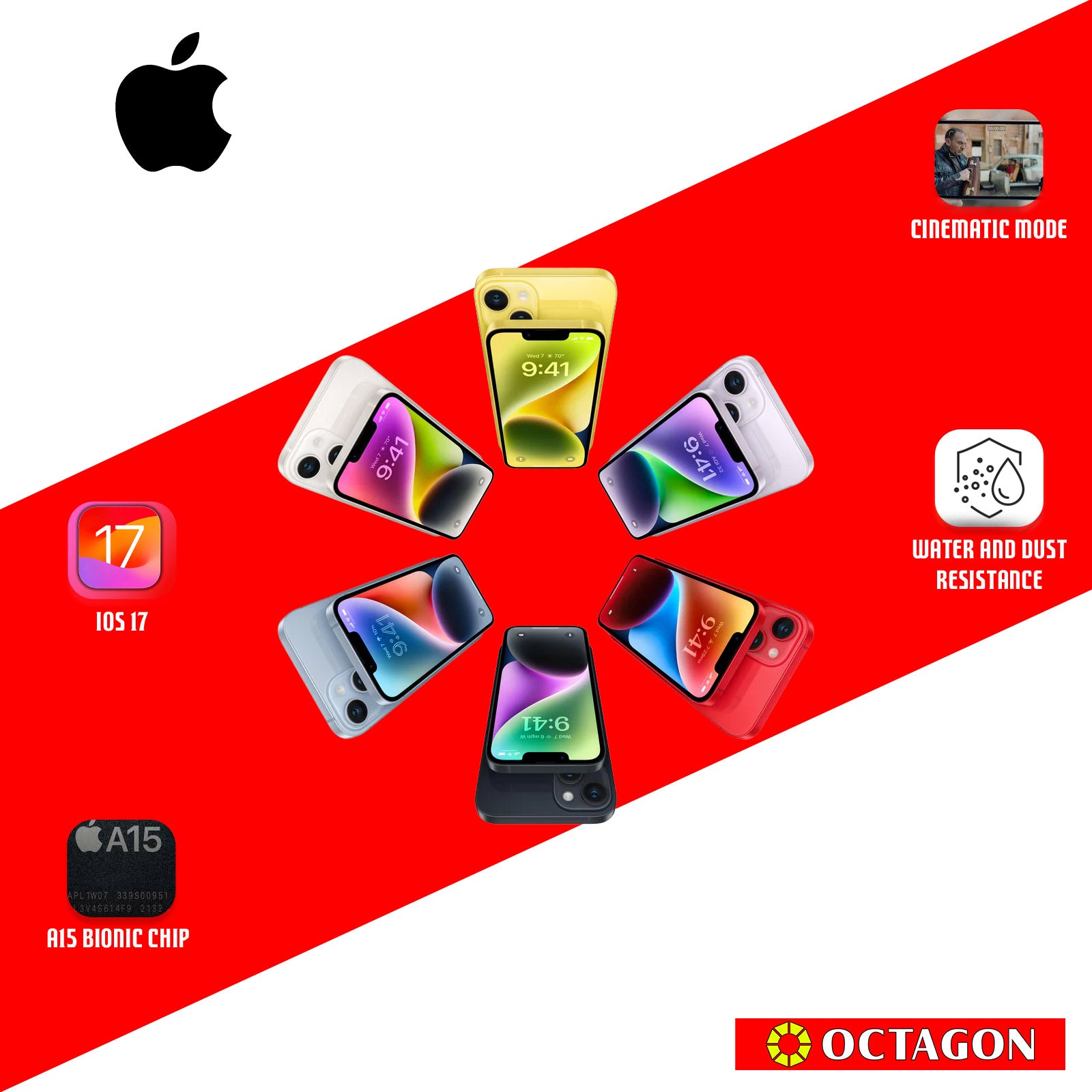 APPLE IPHONE 14 PLUS 256GB MIDNIGHT