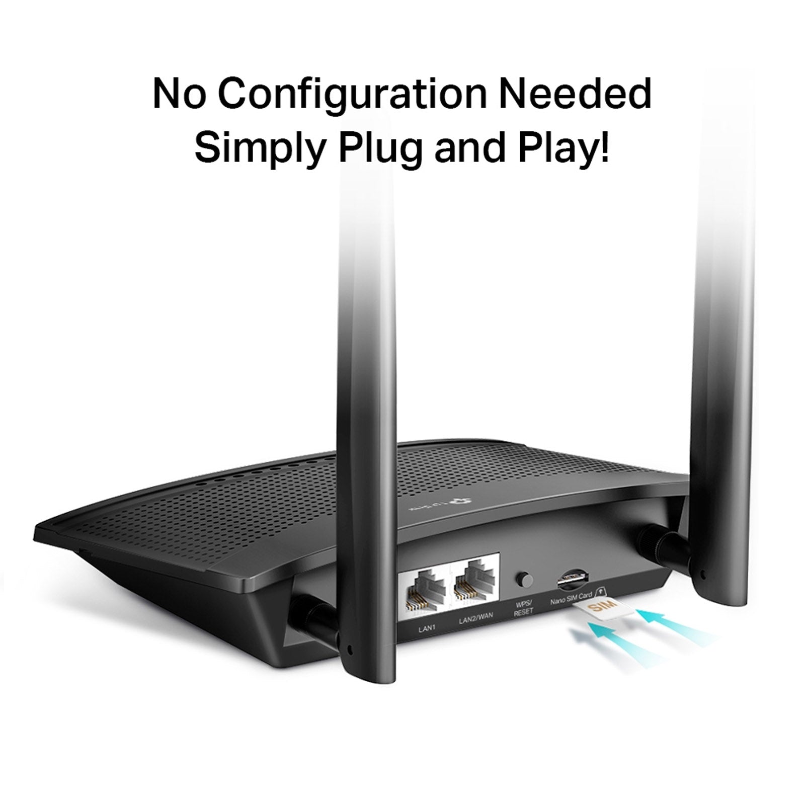 TPLINK TL-MR100 300 MBPS WIRELESS N 4G LTE ROUTER