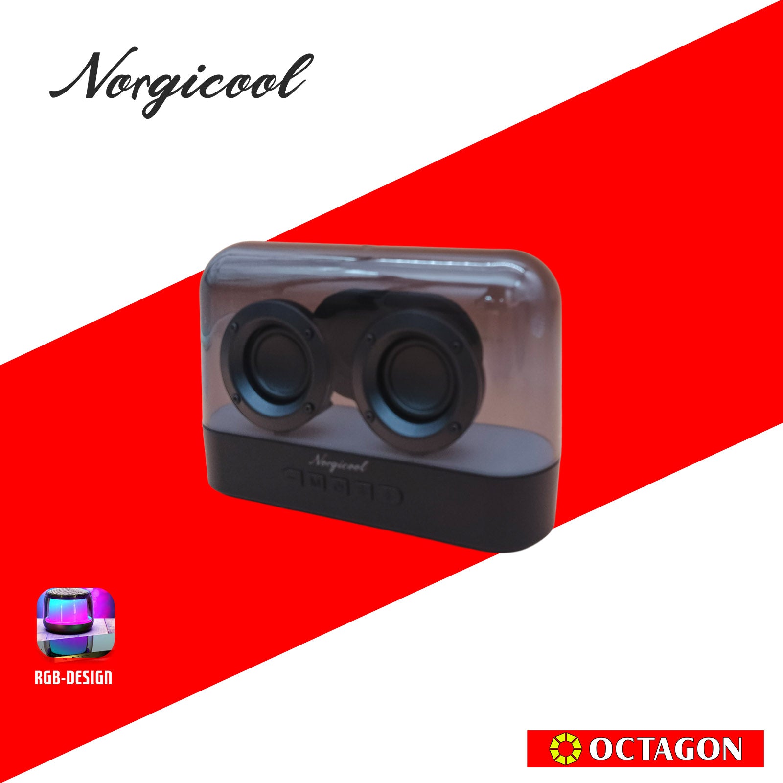NORGICOOL NK9 PORTABLE BLUETOOTH SPEAKER 16W / FM