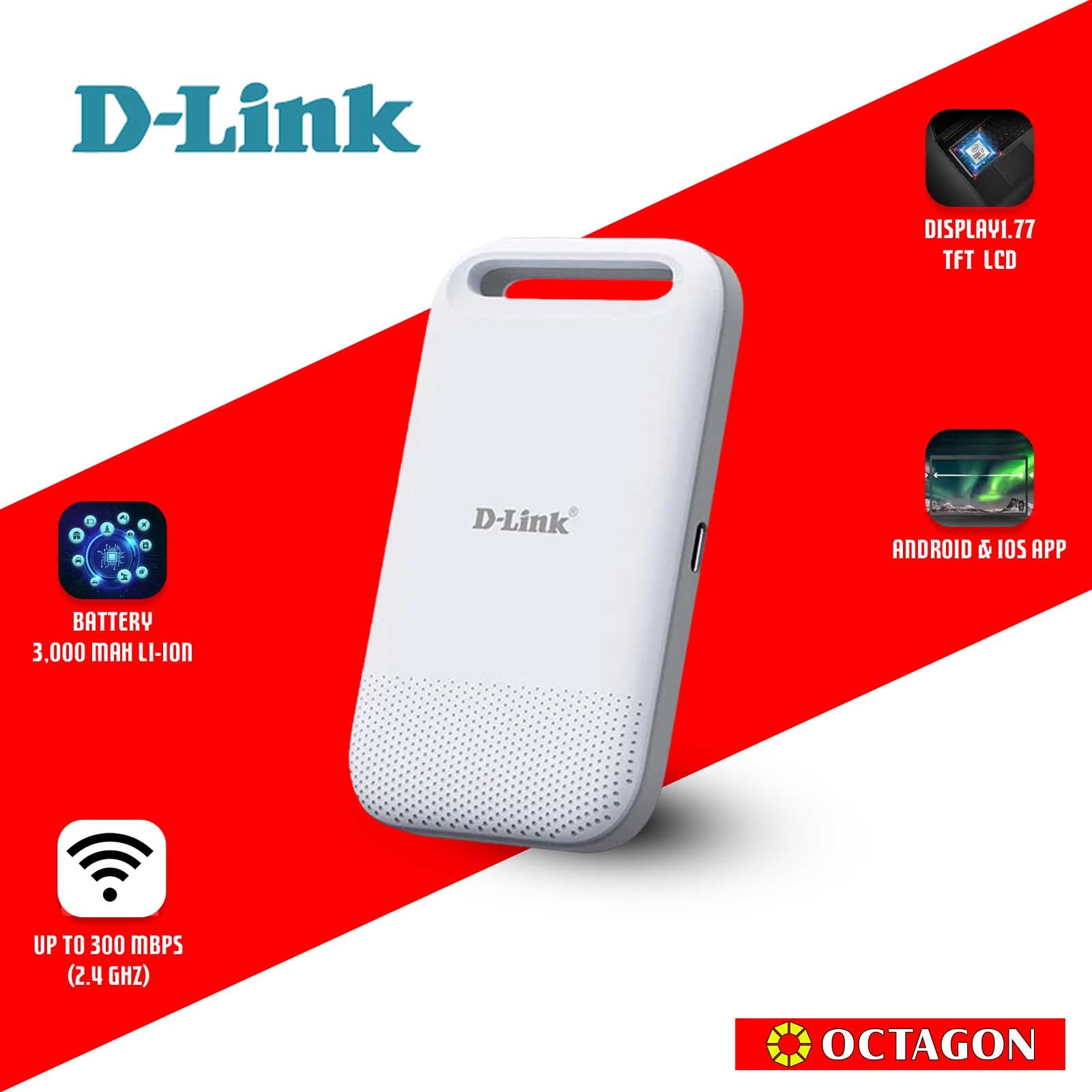 DLINK DWR-932M 4G LTE MOBILE ROUTER
