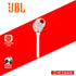JBL T310C WHITE WIRED EARPHONES WITH MIC