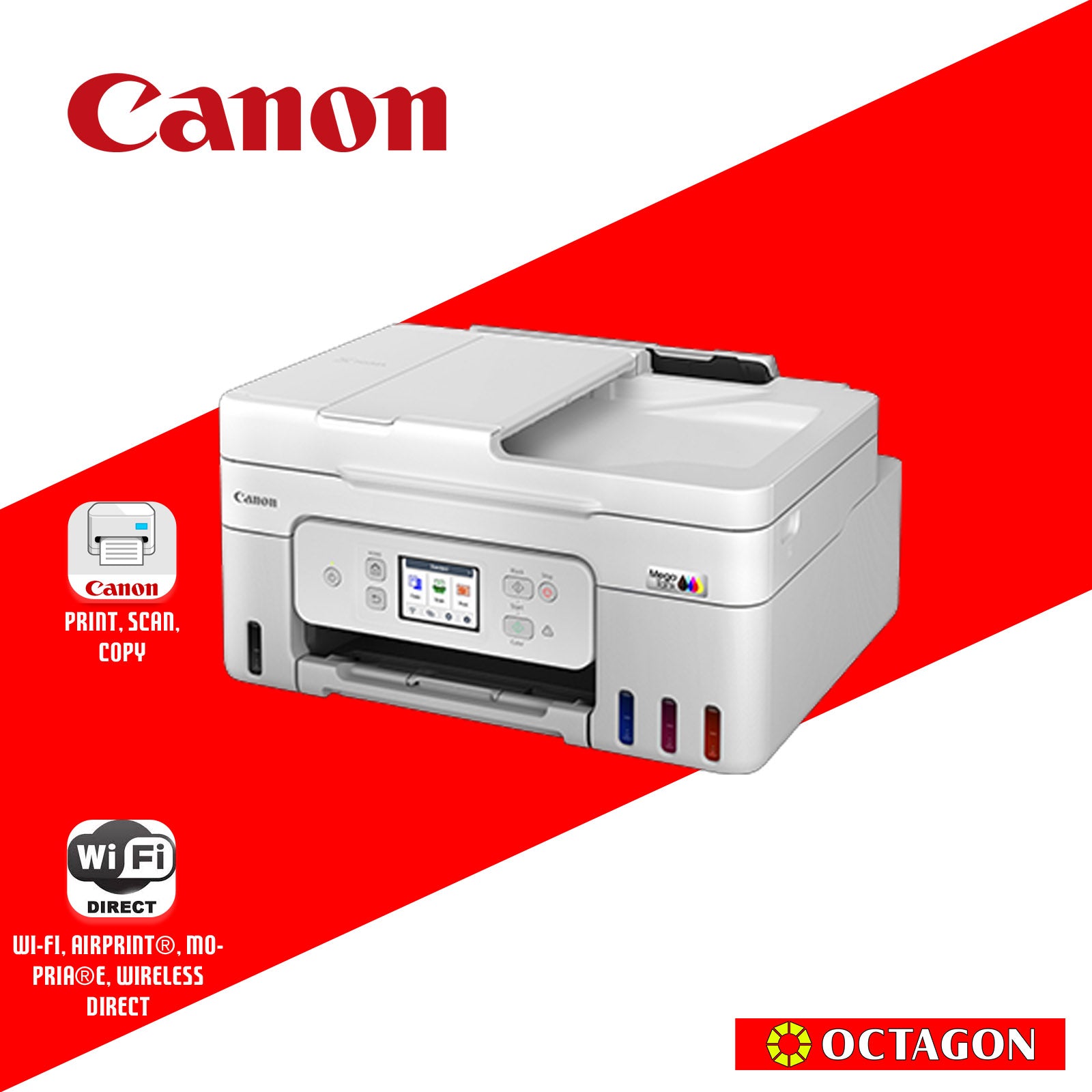 CANON PIXMA G4780 INK TANK PRINTER (GI-71 SERIES) AIO WIRELESS ADF