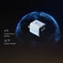 ANKER NANO A121DJ21 WHITE CHARGER 45W 1C DOUBLE FOLDED PIN W/FUN SCREEN DISPLAY