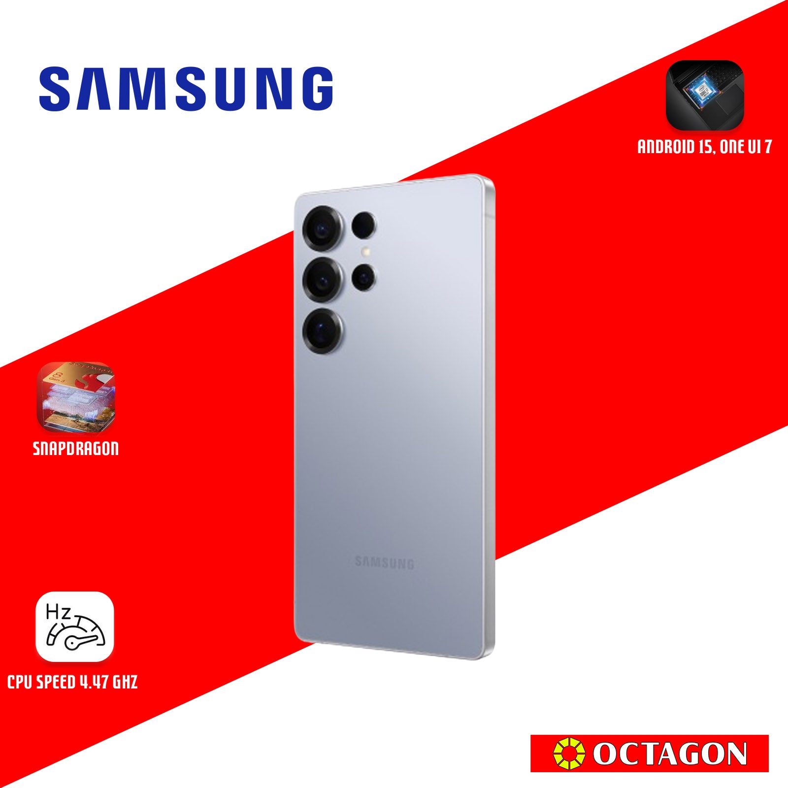 SAMSUNG GALAXY S25 ULTRA 12GB 256GB T.SILVERBLUE