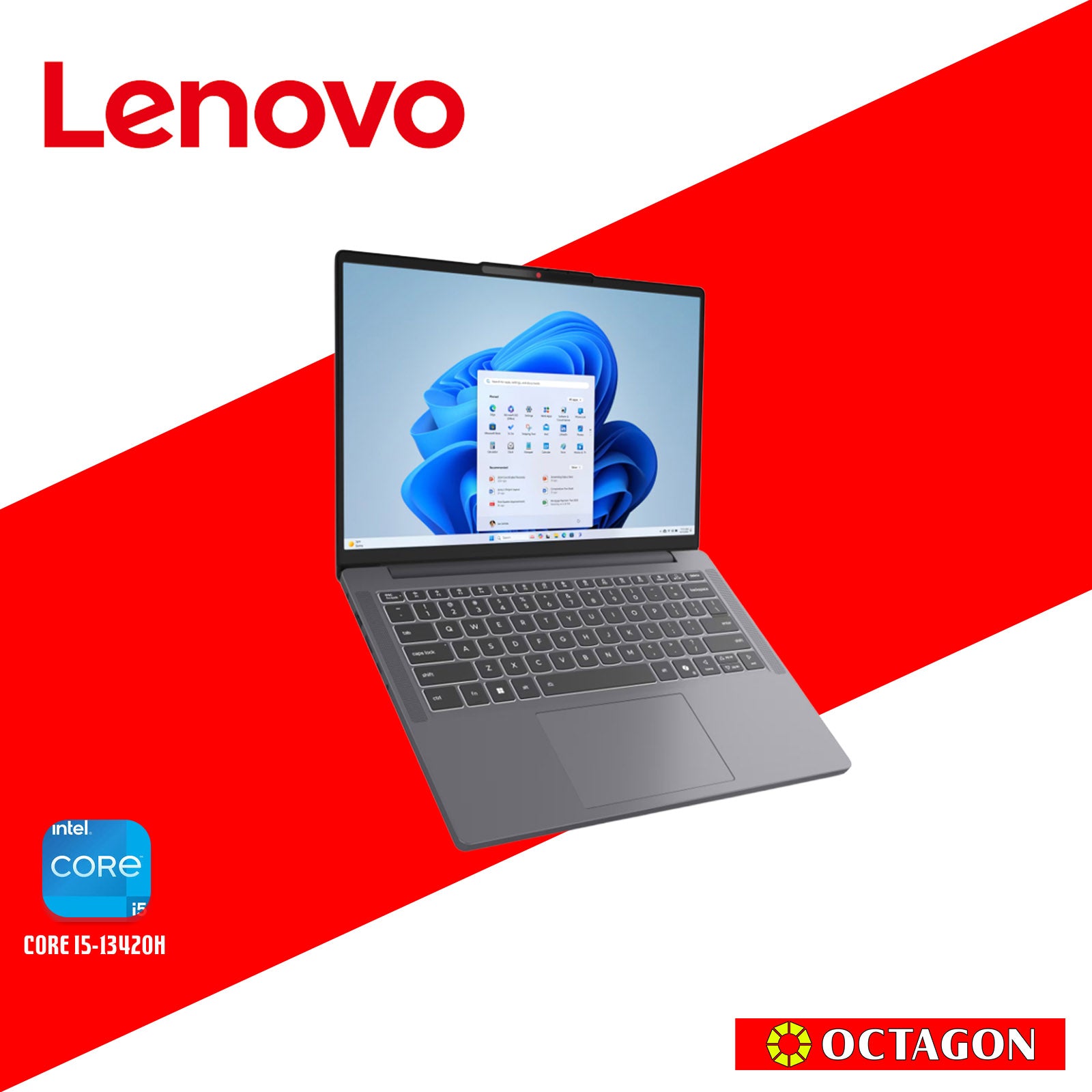 LENOVO IP S3I-15 (83K1001PPH)/ CORE I5-13420H/ 8+8GB/ 512GB SSD/ 15.3/ WIN 11/ OFFICE H&S/ GRY/