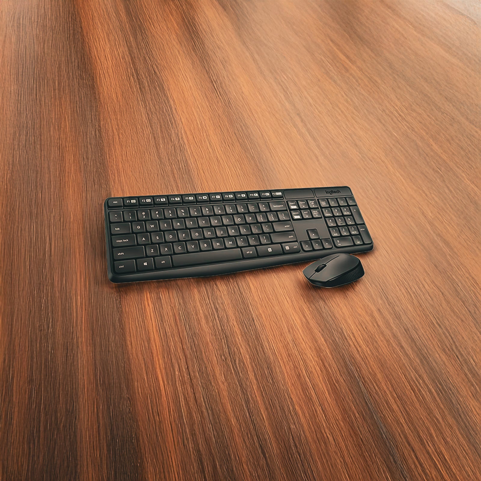 LOGITECH MK235 BLACK WIRELESS KEYBOARD AND MOUSE COMBO