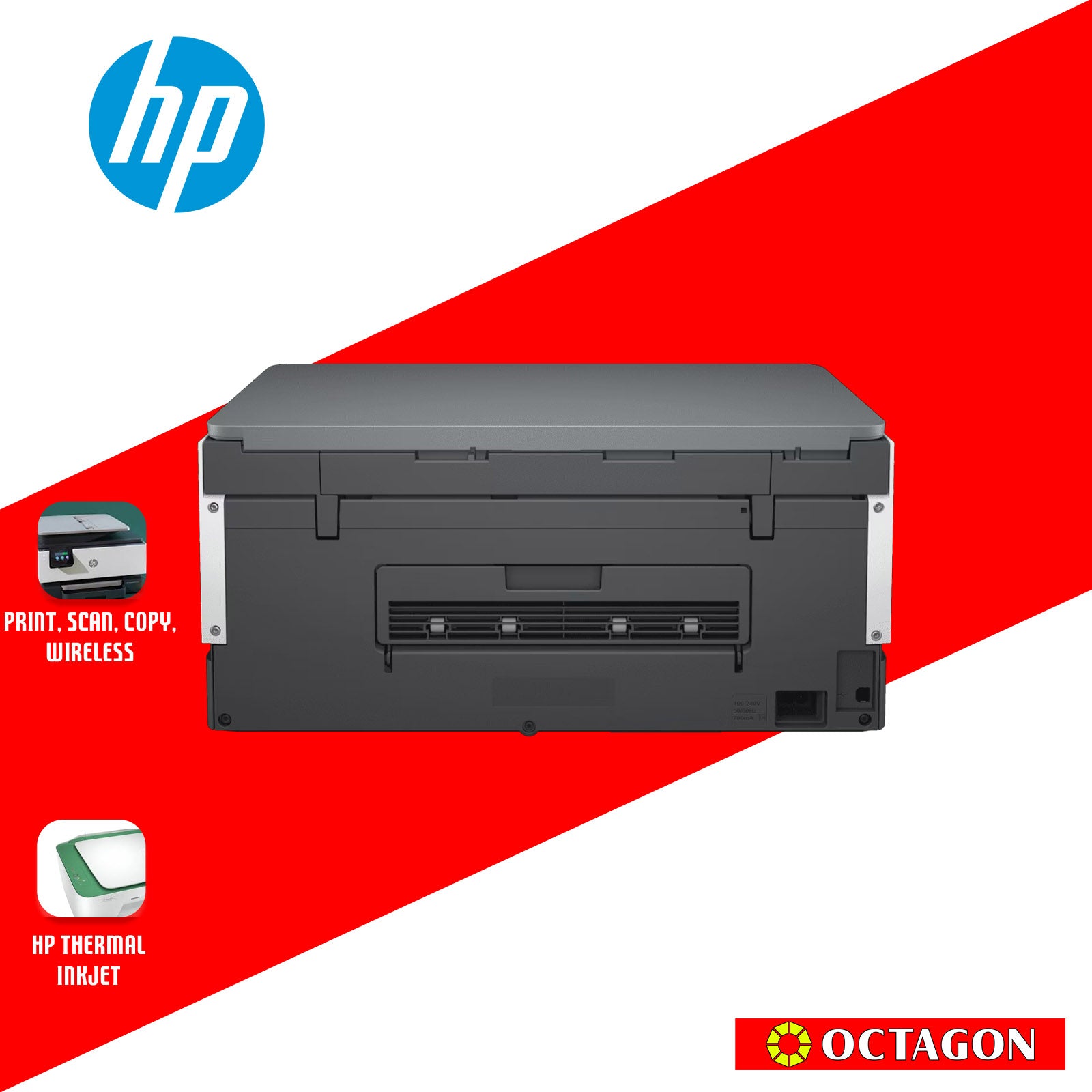 HP 6UU48A SMART TANK 670 AIO (GT53/GT52) PRINT/COPY/SCAN WIRELESS