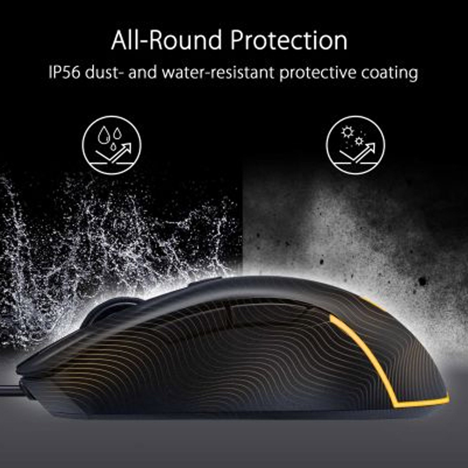 ASUS P309 M3 TUF GEN 11 BLK USB GAMING MOUSE 6 BUTTONS/ 8000 DPI