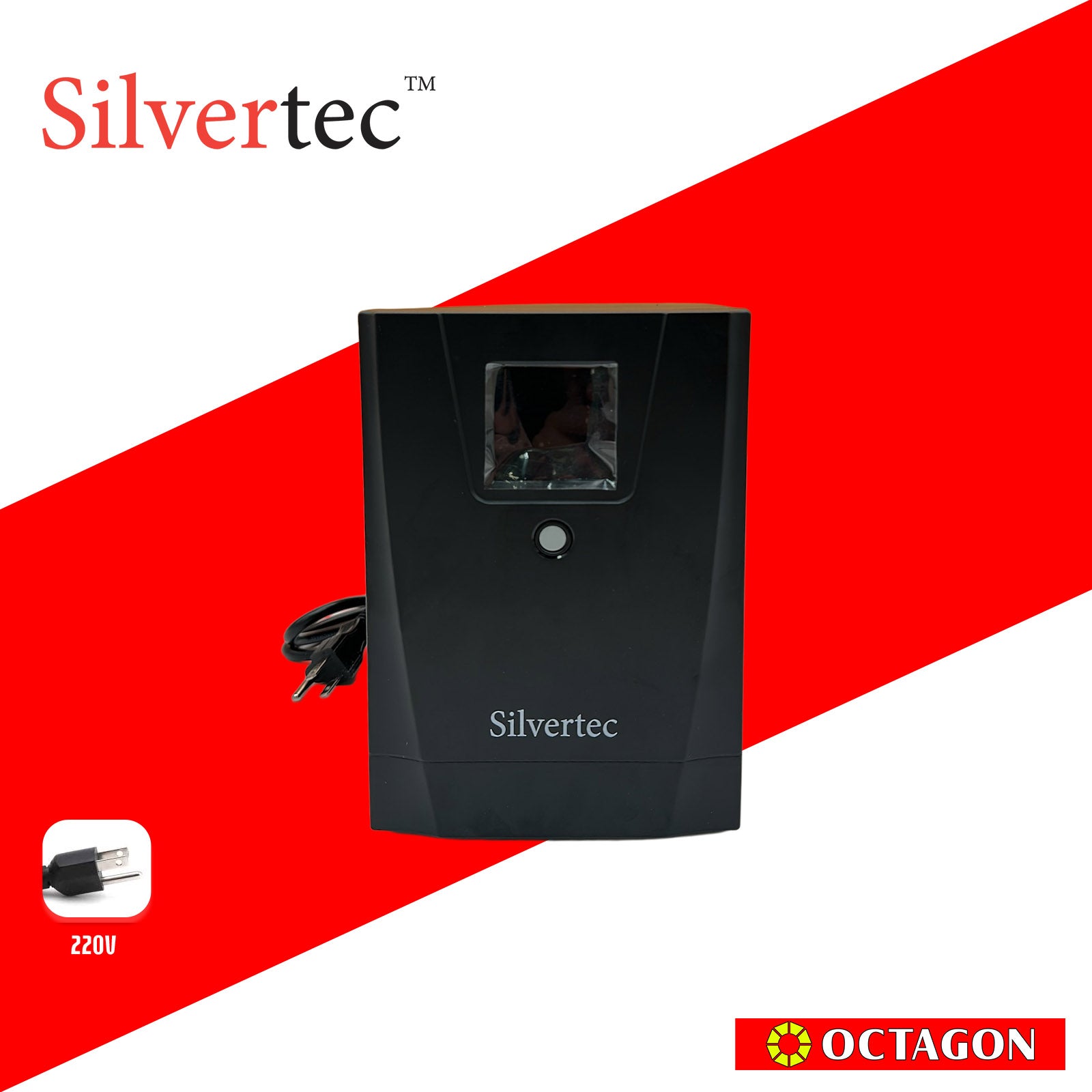 SILVERTEC POWERPLUS 2000PVA UPS – Octagon Computer Superstore
