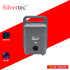 SILVERTEC SPBT-10601 USB/TF/AUX/FM/15W PORTABLE LED KARAOKE BT SPEAKER W/ HANDLE & WIRED MICROPHONE/ LITHIUM 3.7V/2400MAH