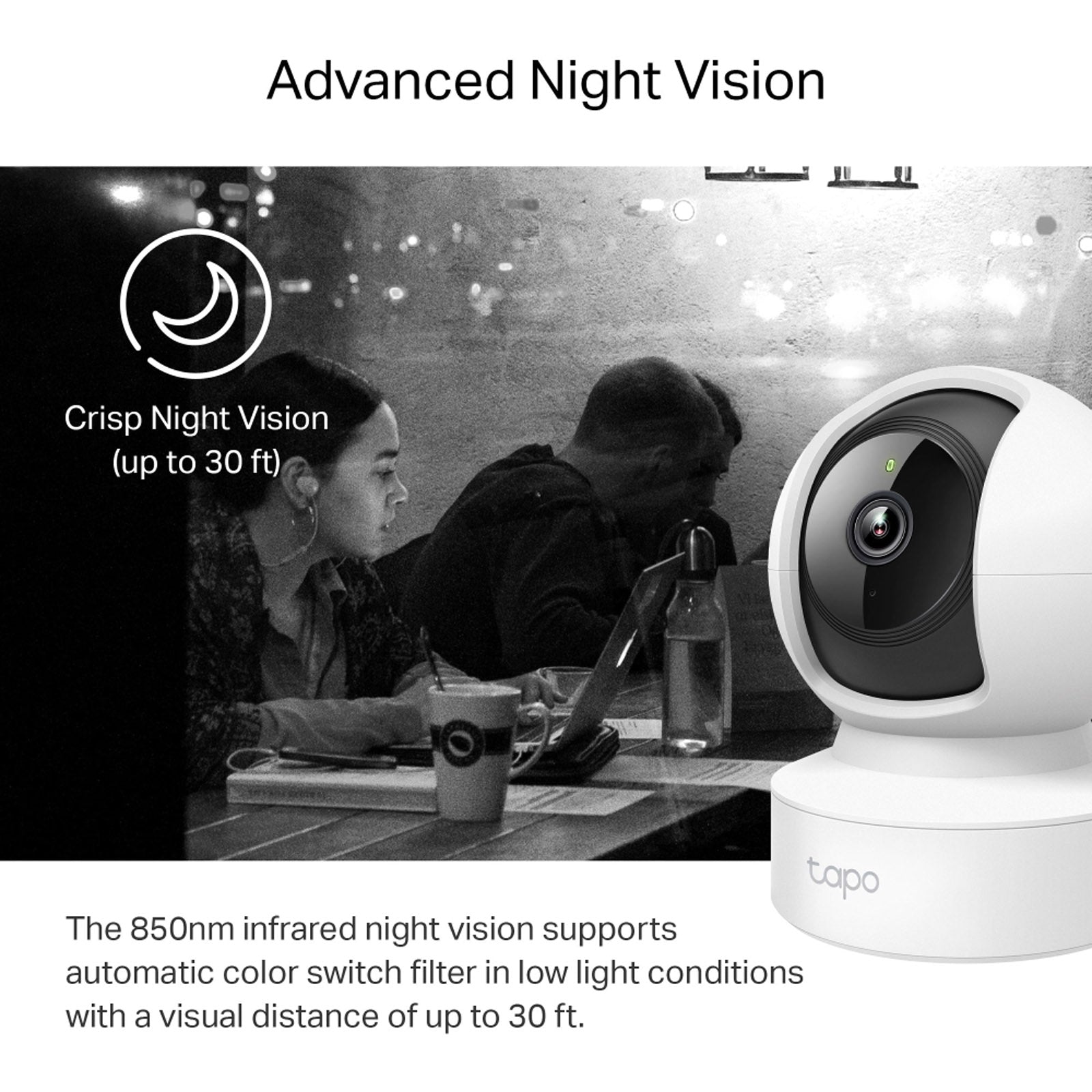 TPLINK TAPO C212 PAN/TILT HOME SECURITY WI-FI CAMERA