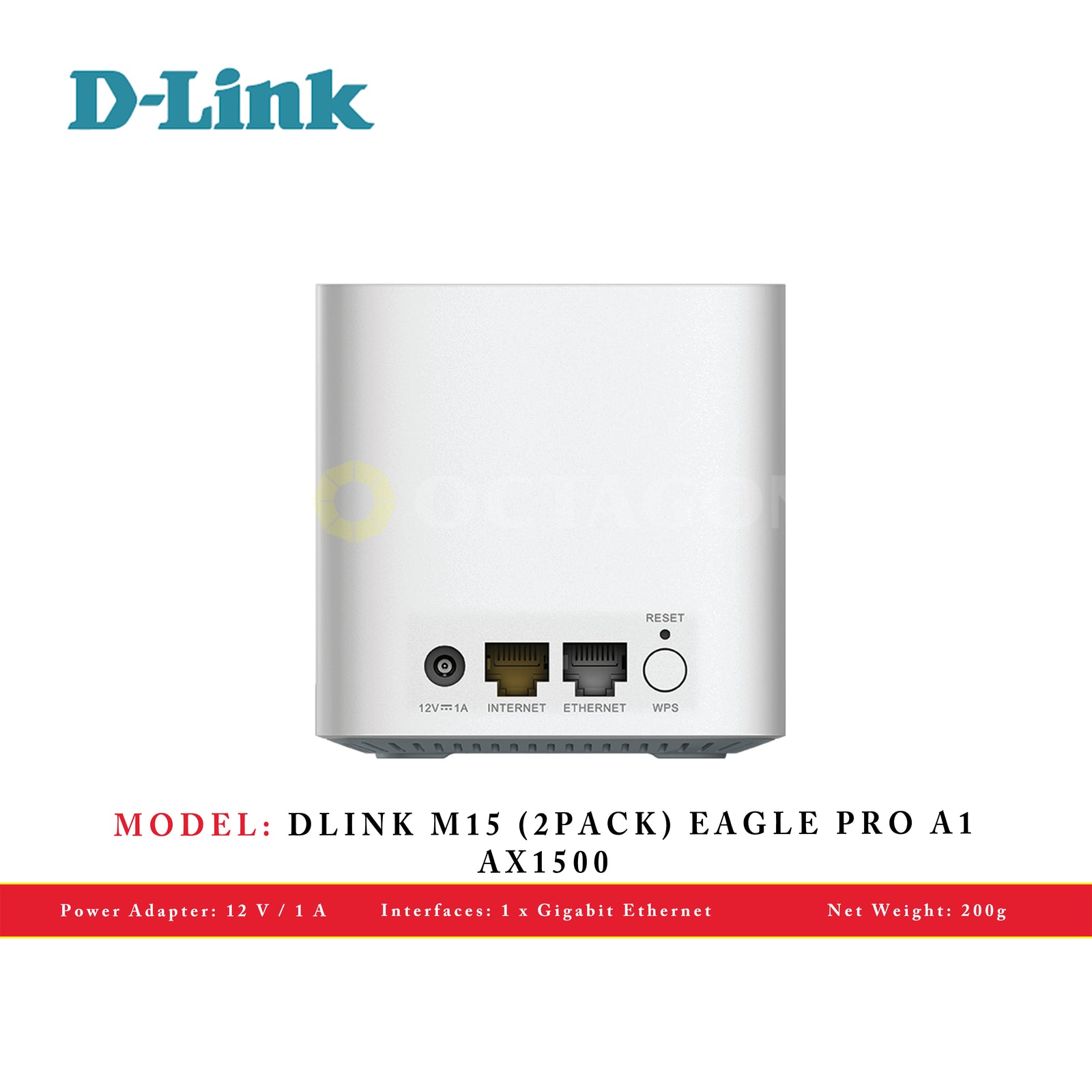 DLINK M15 (2PACK) EAGLE PRO A1 AX1500