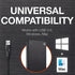 SEAGATE 1TB ONETOUCH BLACK HDD W/ PASSWORD