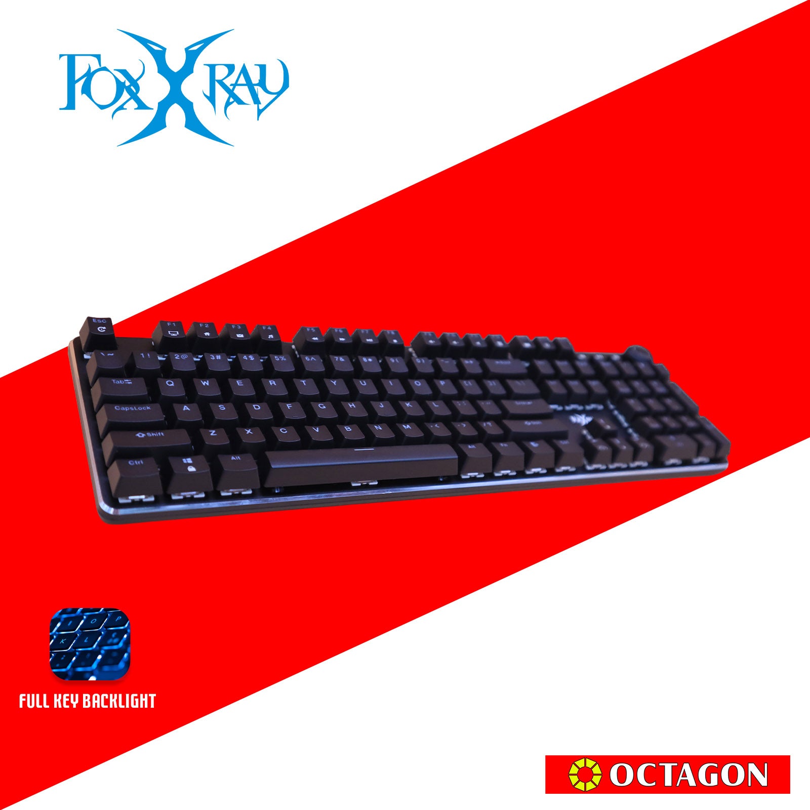 FOXXRAY FXR-HKM-61 SPIN MECHANICAL KEYBOARD