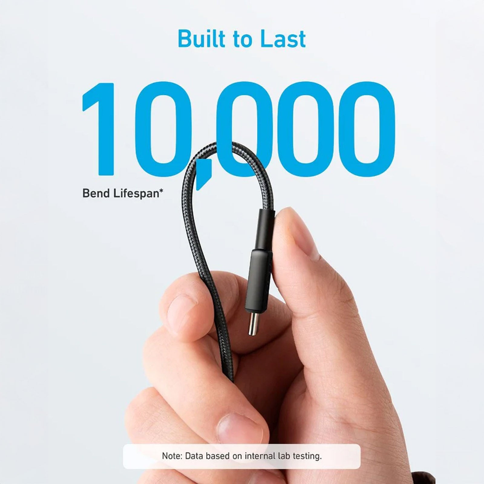 ANKER A81F5H11 322 USB-C CABLE 3FT BRAID