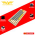 ARMAGGEDDON GMK-100  RGB TRIPLE MODE HOT SWAP MECH GAMING KEYBOARDS / 63 KEYS