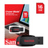 SANDISK CRUZER BLADE 16GB USB FLASH DRIVE